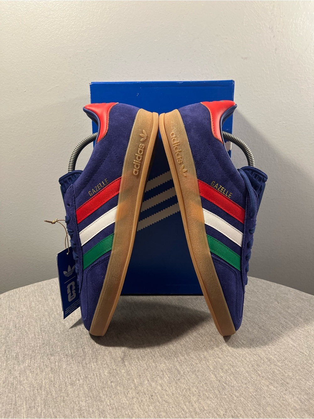 Adidas Originals Gazelle Indoor FIFA World Cup 2026 Italy Men’s Size 11.5 IH9666 - Picture 8 of 12